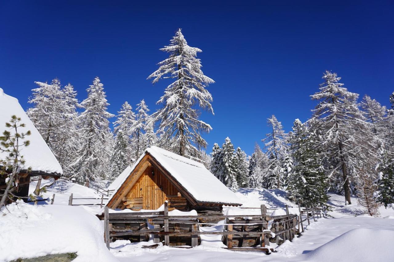 Bergheim Schmidt, Almhuetten Im Wald Appartments An Der Piste Alpine Huts In Forrest Appartments Near Slope Turracher Hohe Esterno foto
